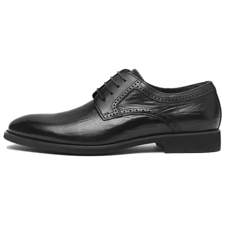 Мужские дерби VOLO, Black Cut-Out Lace-Up 379V3041L — фото 3
