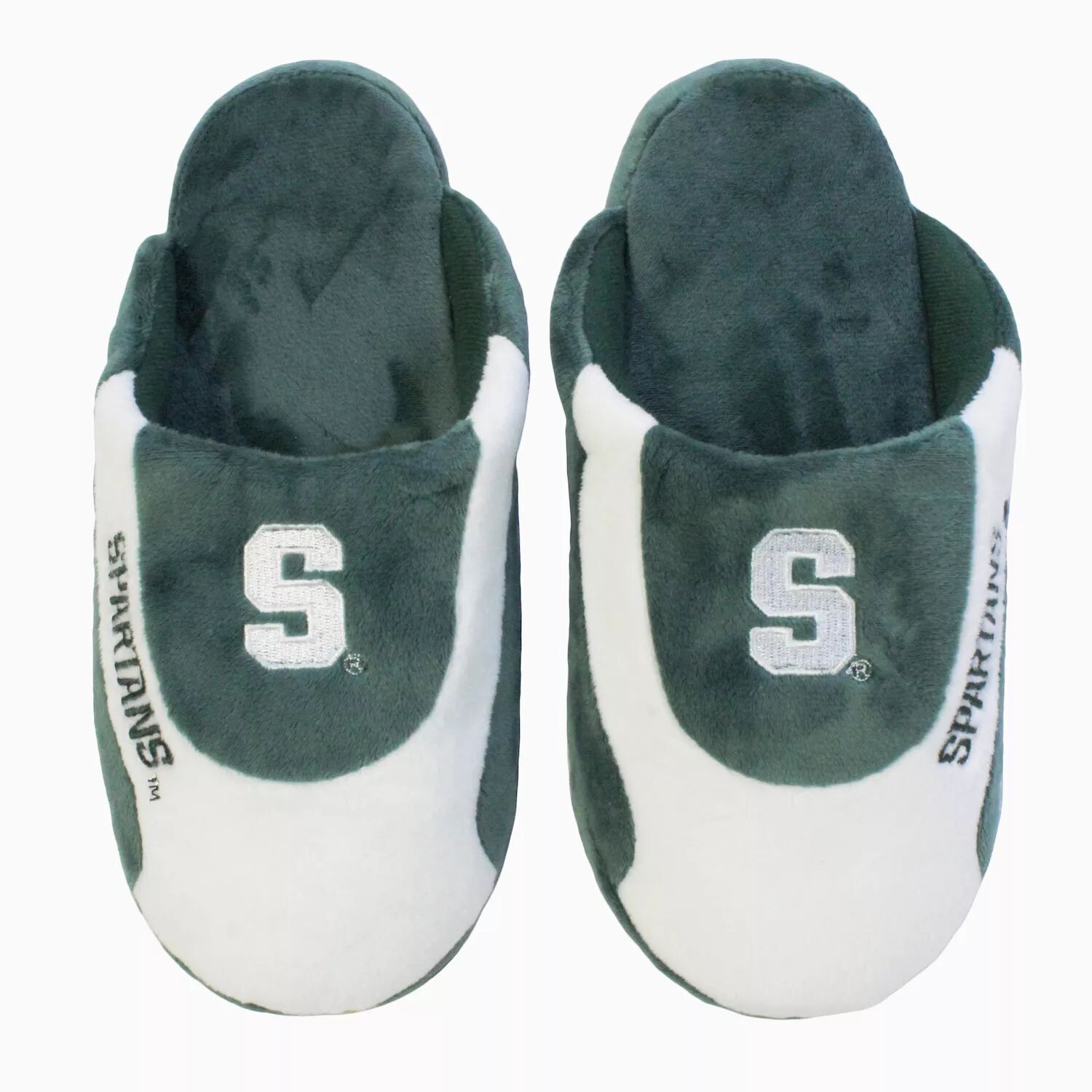 Тапочки-слипоны в полоску унисекс Michigan State Spartans Low Pro Stripe NCAA — фото 4