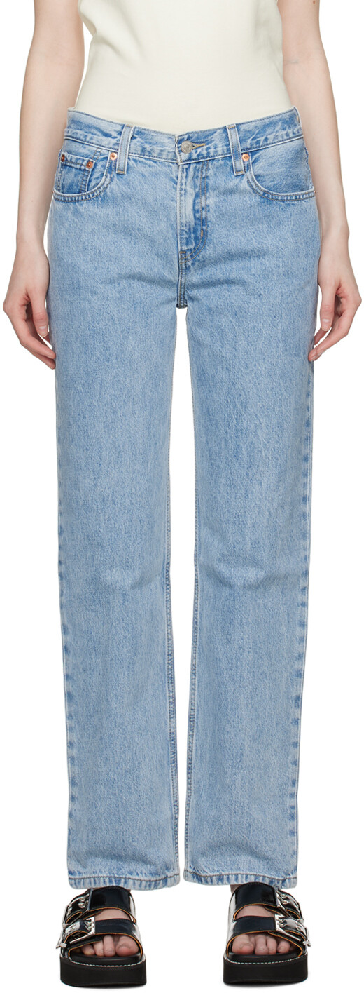 

Синие джинсы Low Pro Levi's
