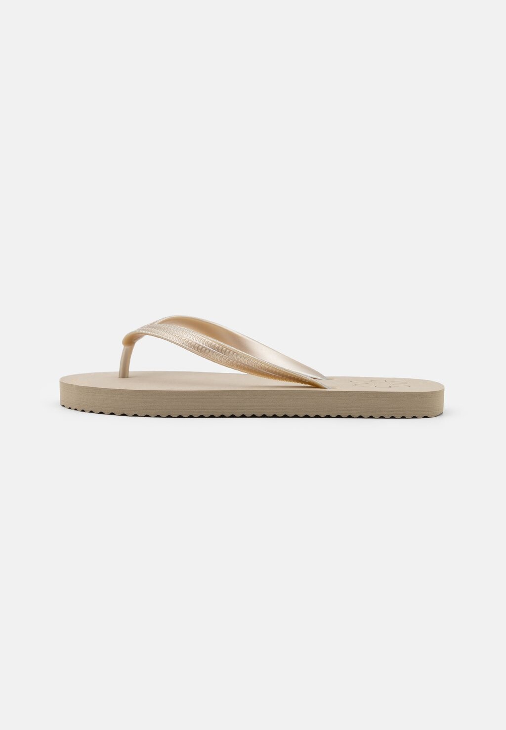 Шлепанцы ORIGINALS METALLIC flip*flop, серо-коричневый