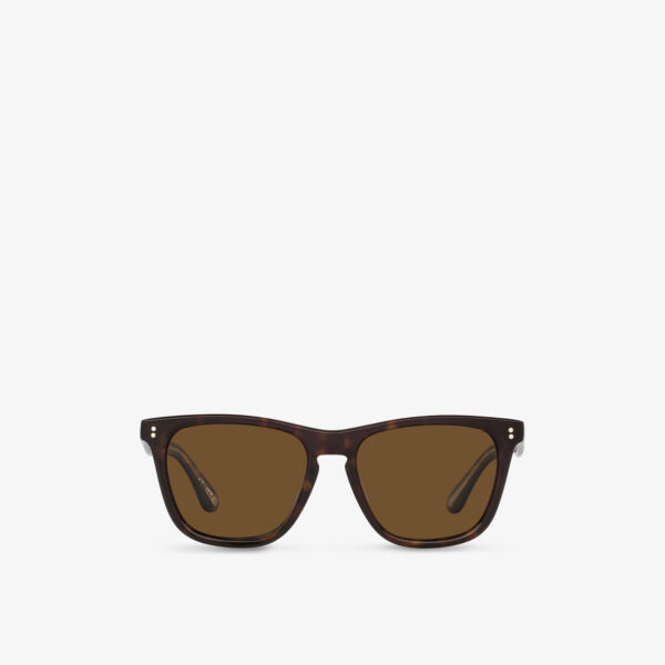 

OV5449SU Lynes Sun солнцезащитные очки из ацетата в квадратной оправе Oliver Peoples, коричневый