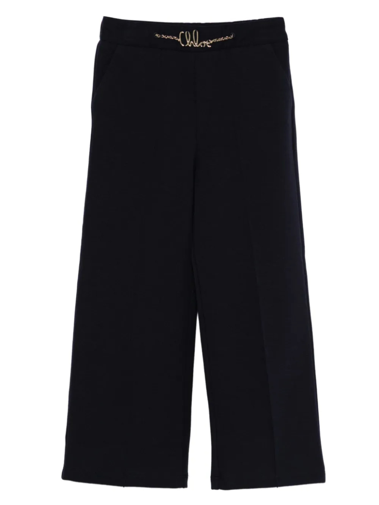 

Брюки Chloé Kids с цепочками, синий