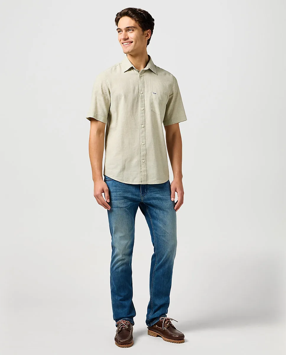 

Джинсы Greensboro Men's Regular Fit синие Wrangler, индиго