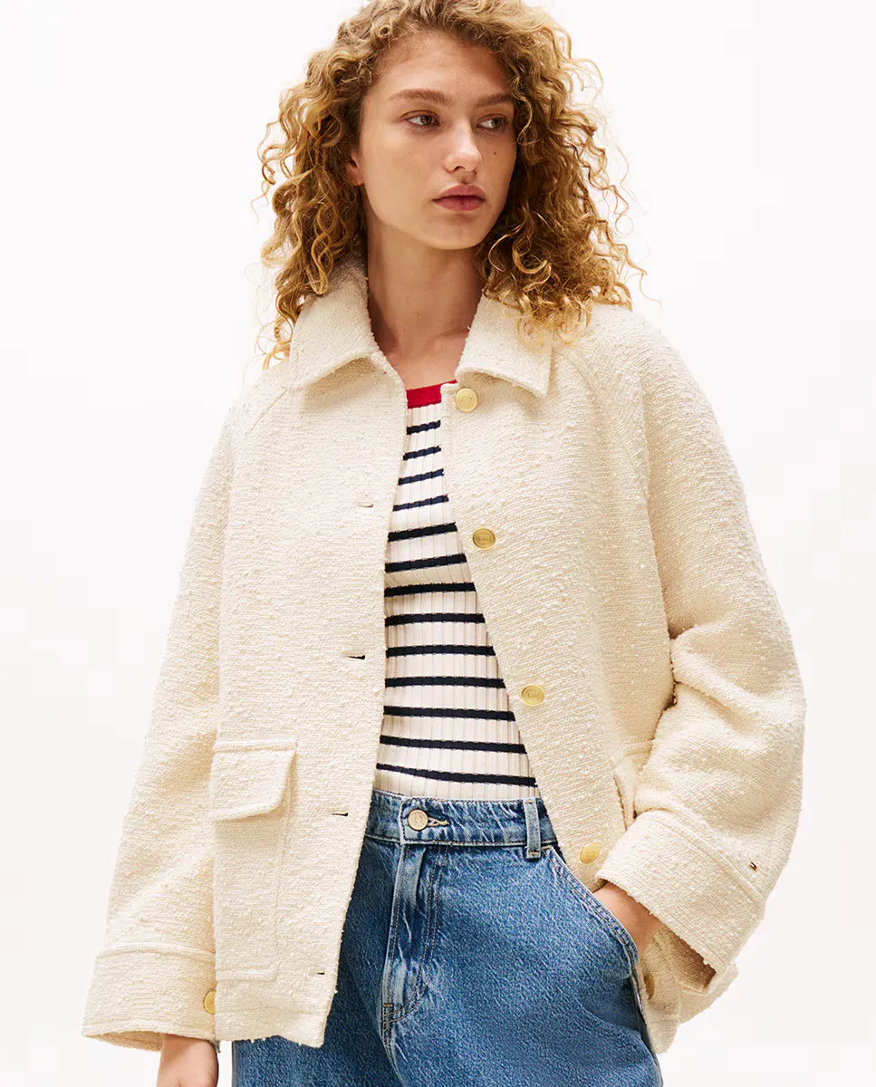 

TH X SRG Женская куртка Tommy Hilfiger, белый