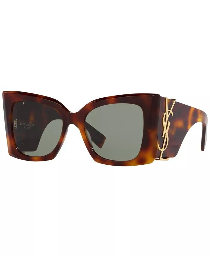 

Женские солнцезащитные очки Blaze, SL M119 Saint Laurent, коричневый