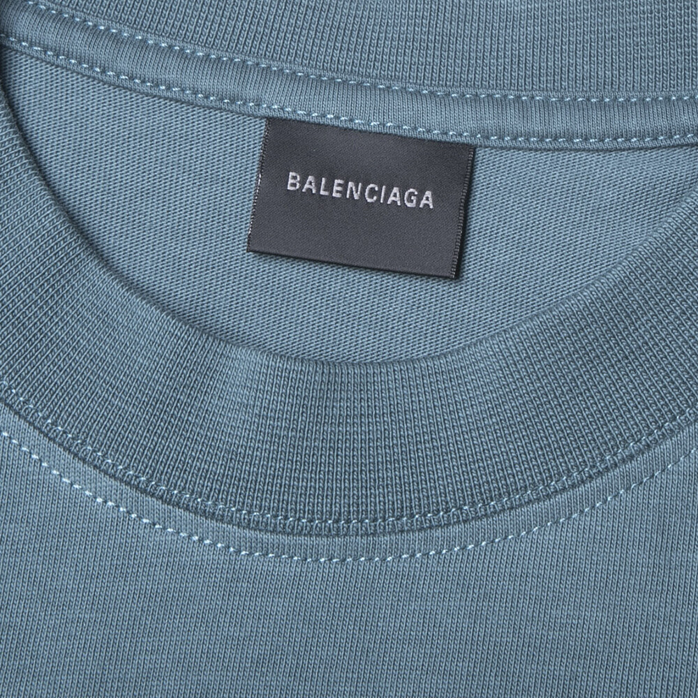 Футболка Balenciaga, синий — фото 4