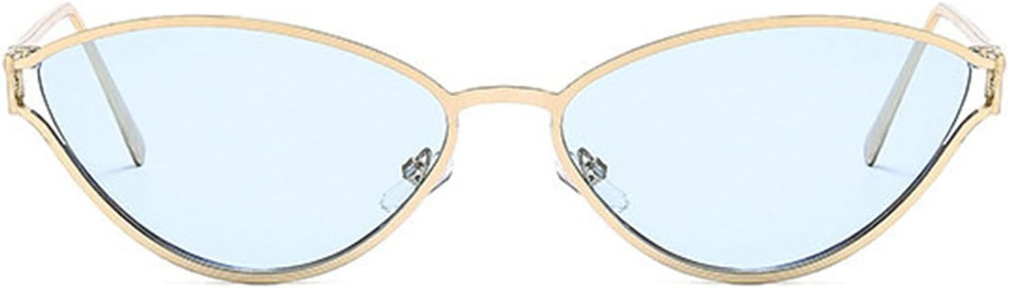 

Солнцезащитные очки Helena Fashion в металлической оправе «кошачий глаз» в стиле Y2k для женщин, модные и стильные солнцезащитные очки для мужчин и мужчин в стиле панк, женские очки с защитой от УФ-излучения UV400, C4