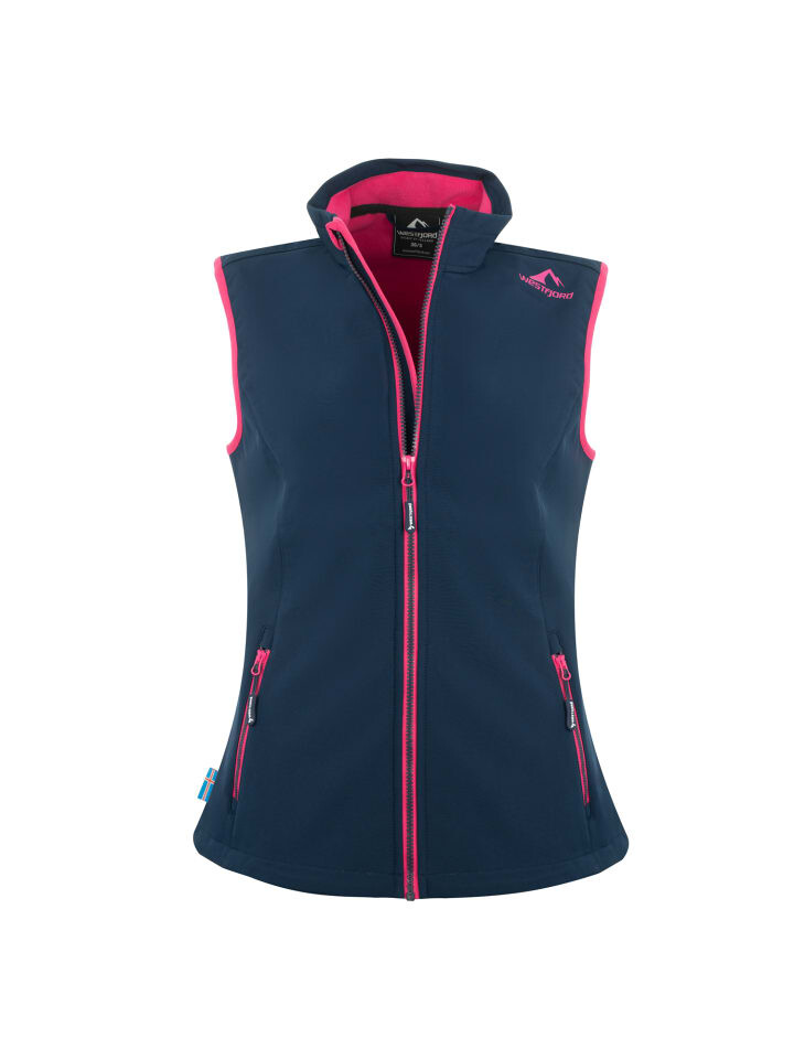 

Спортивный жилет Westfjord Funktions Eldfjall, цвет navy/pink