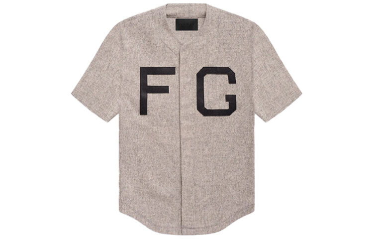 

Бейсбольная куртка унисекс серый Fear Of God
