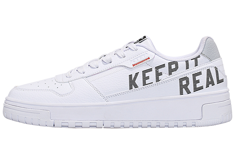 

Кроссовки XTEP Skateboard Shoes Men Low-Top White, Белый, Кроссовки XTEP Skateboard Shoes Men Low-Top White