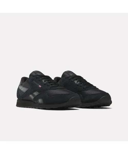 Мужские кроссовки из полипаг-нейлона CLASSIC NYLON Reebok черные — фото 2