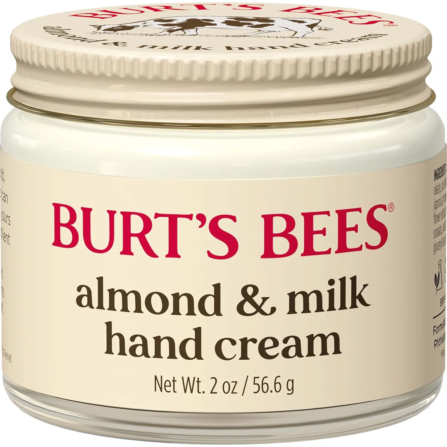 Натуральный крем для рук Burt's Bees с миндалем и молоком (57 г) Burt'S Bees