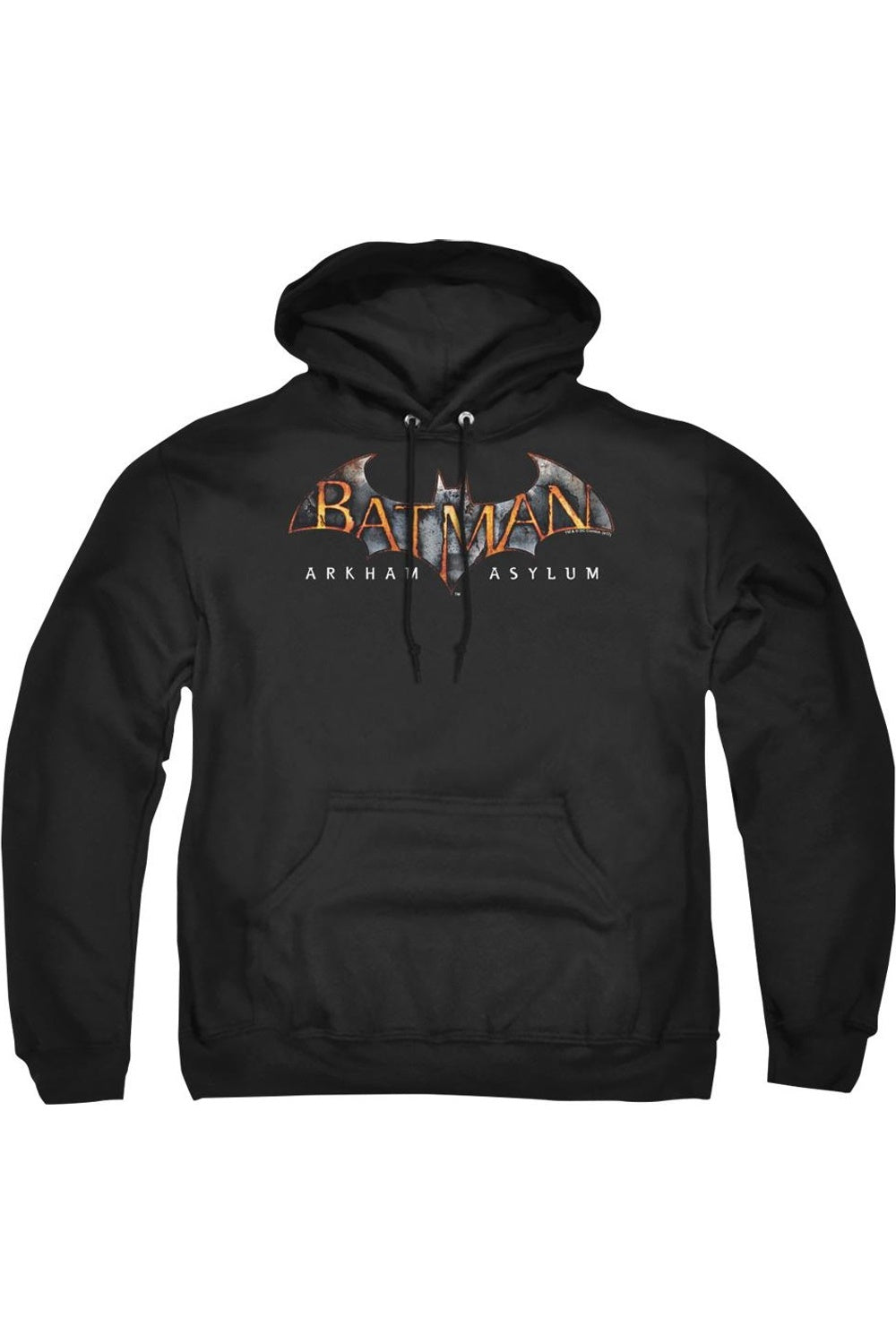 

Толстовка с капюшоном Batman Arkham Asylum Logo для взрослых Gildan, черный
