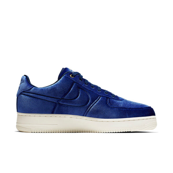 Кроссовки air force 1 low '07 premium 'blue velour' Nike, синий — фото 2