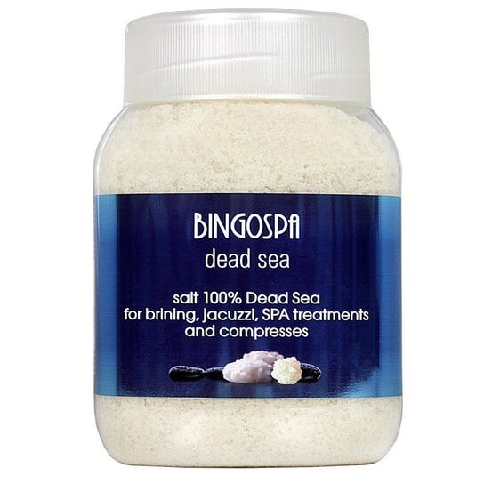 

Соль Мёртвого моря 100% 1,25кг BINGOSPA