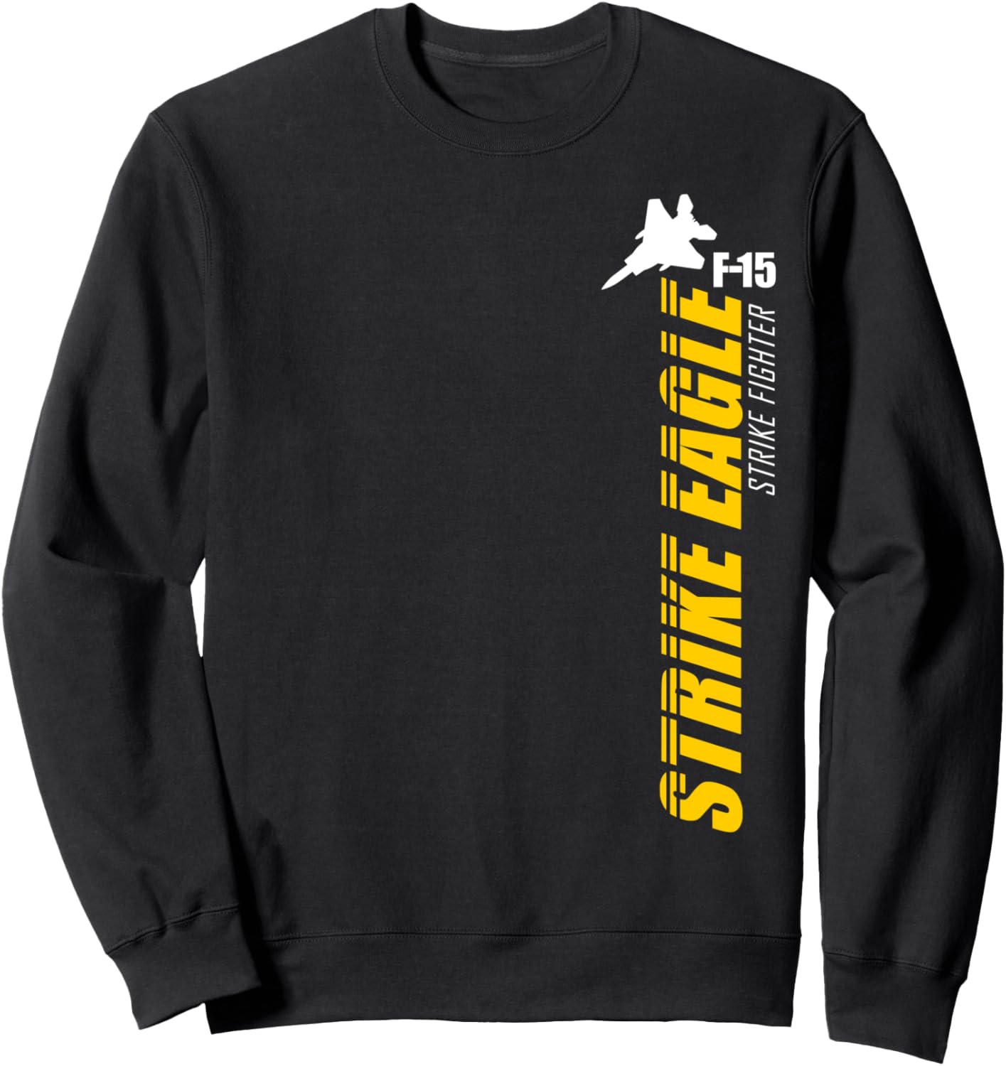 

Толстовка с изображением истребителя F-15 Strike Eagle F15 Eagle & Air Force Jet Gift Shirts, черный