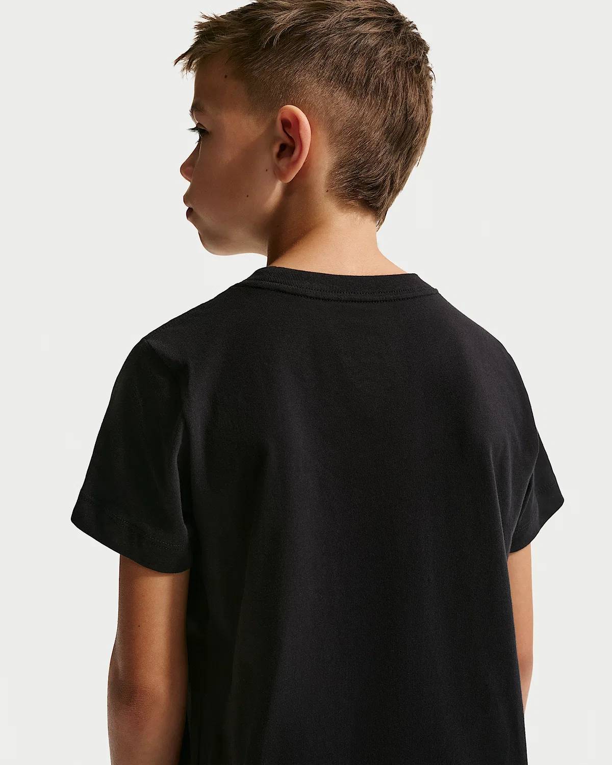 Детская футболка Nike Sportswear, Black — фото 2