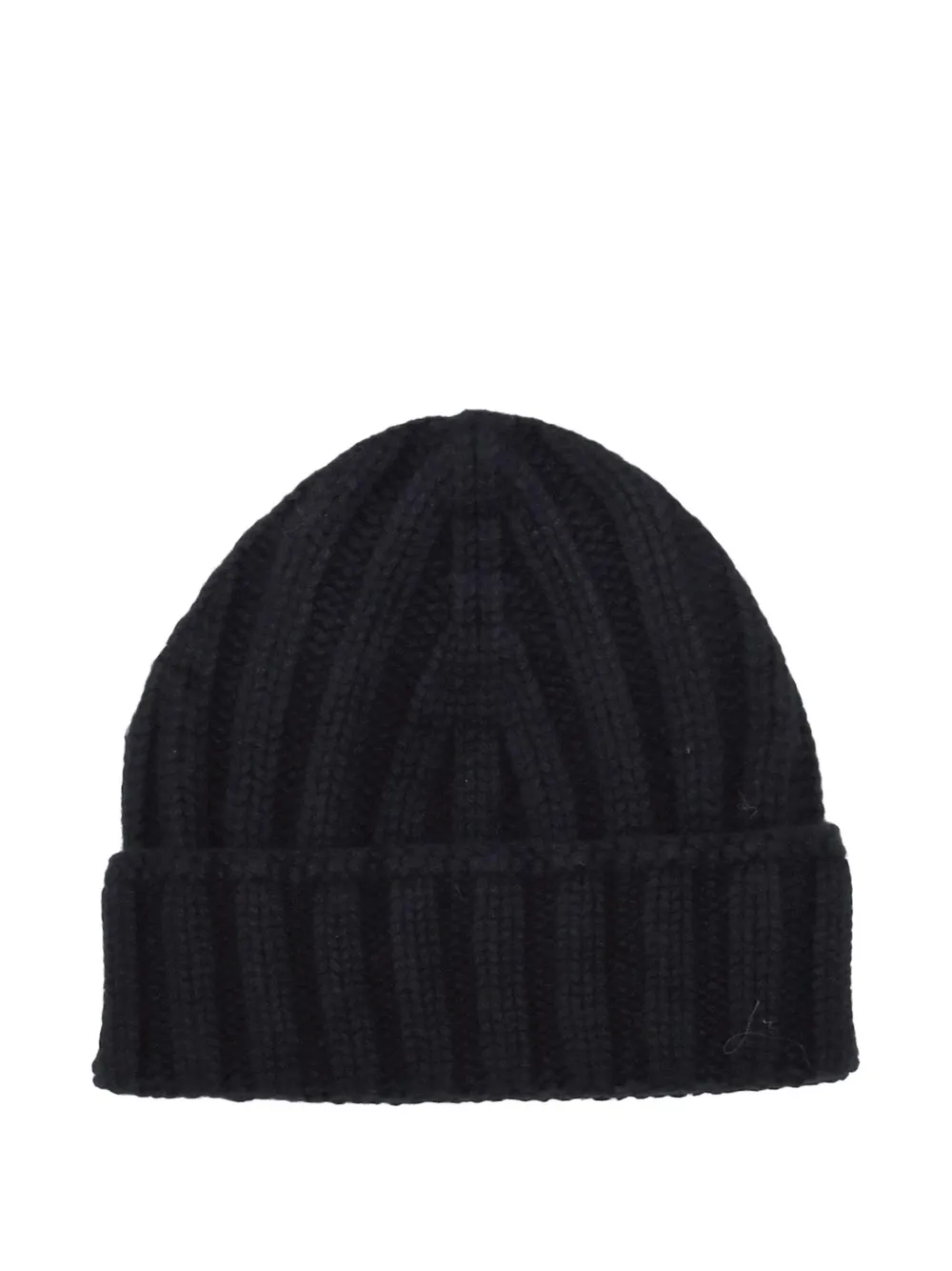 

Шерстяная шапка в рубчик La-Rose, черный