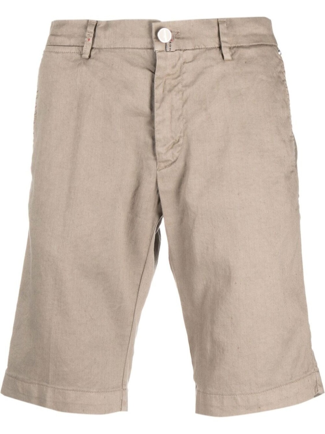 

Kiton однотонные шорты-бермуды, нейтральный цвет