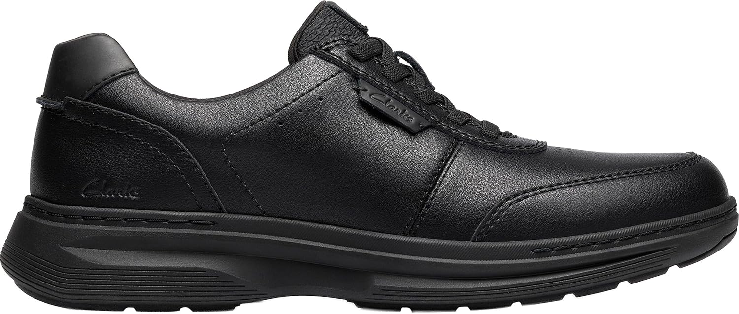 Мужские туфли Clarks Craftwell с шнуровкой, черный — фото 4