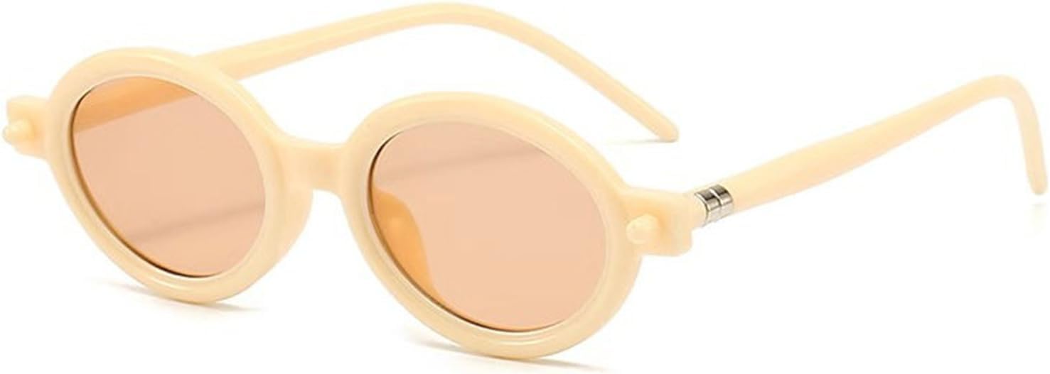 

Хелена Винтажные маленькие овальные панк-солнцезащитные очки для женщин, модные элегантные солнцезащитные очки с градиентным переходом, женские очки в стиле Y2k для путешествий и отдыха на природе helena, C7