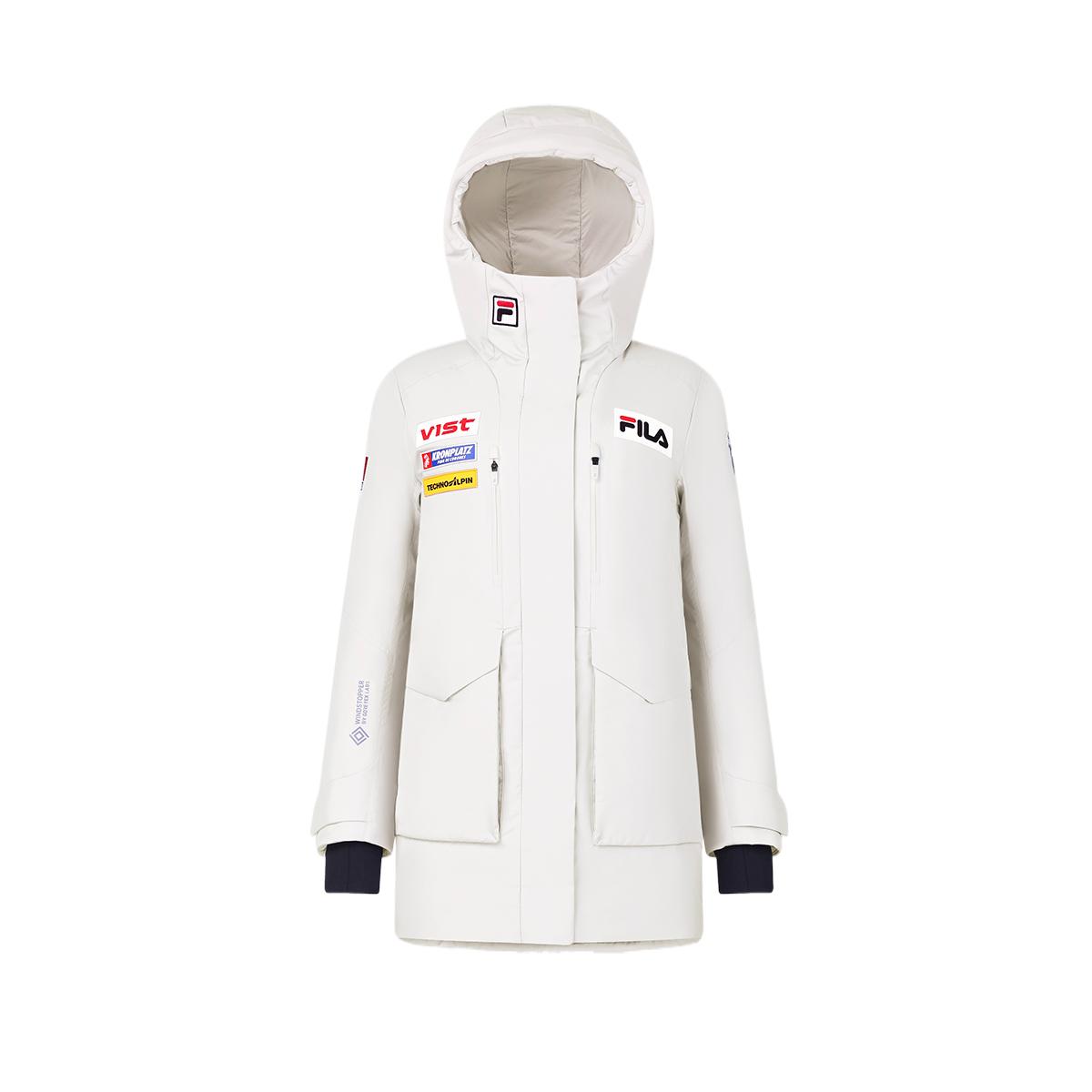 

FILA Женский пуховик белого нефритового цвета, White Jade