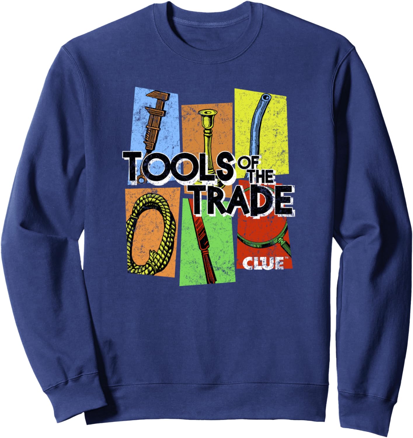 

Толстовка Clue Tools Of The Trade с эффектом потертости и групповым снимком, синяя, Синий, Толстовка Clue Tools Of The Trade с эффектом потертости и групповым снимком, синяя