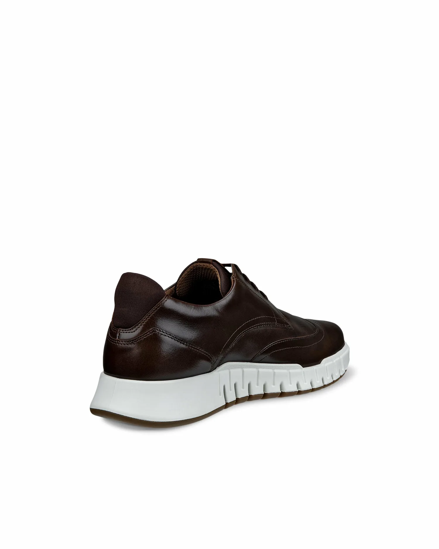 Мужские повседневные туфли ECCO Groove Hybrid из натуральной кожи, COCOA BROWN/MOCHA — фото 3
