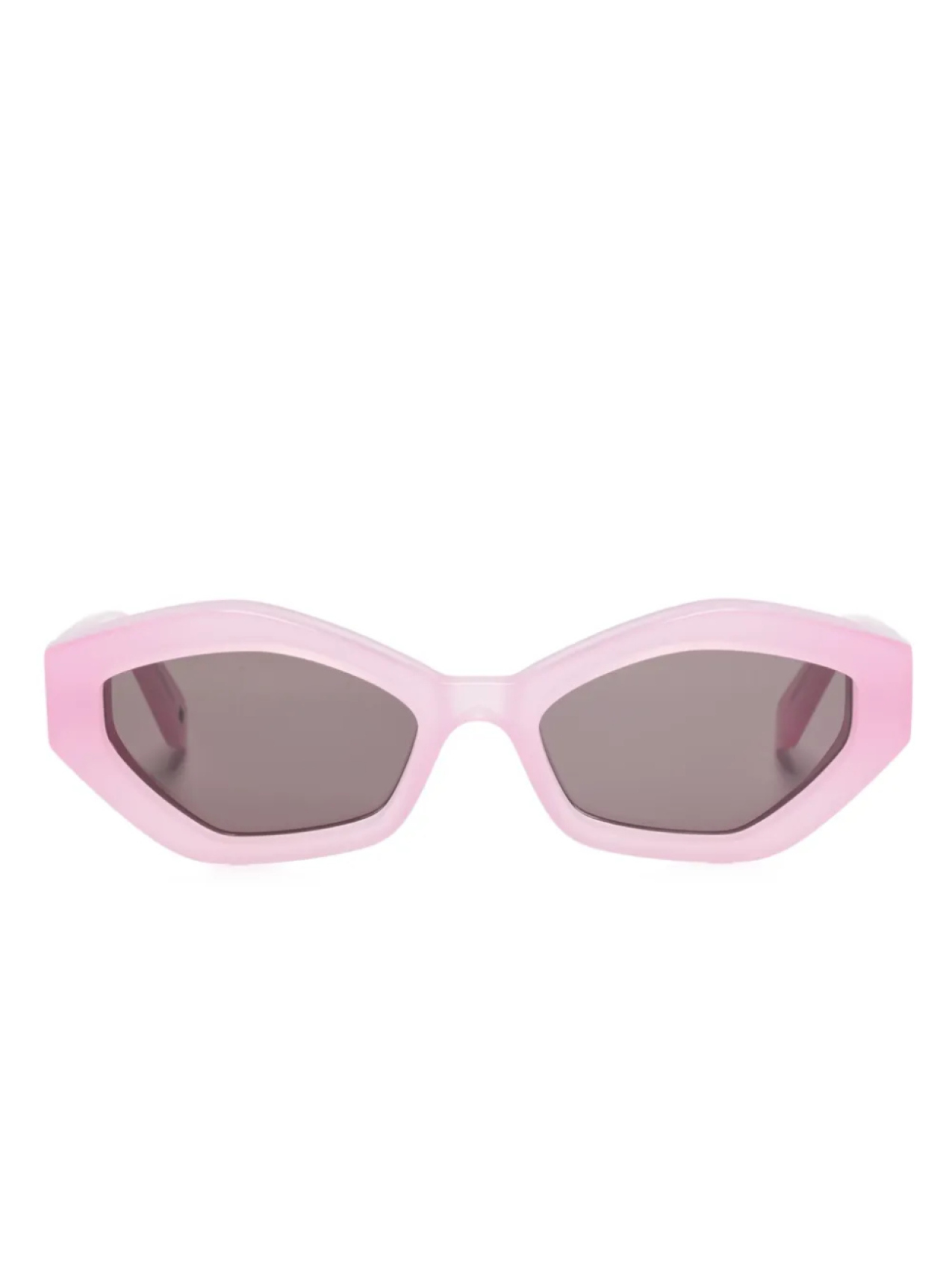 

Солнцезащитные очки в геометричной оправе Off-White Eyewear, розовый