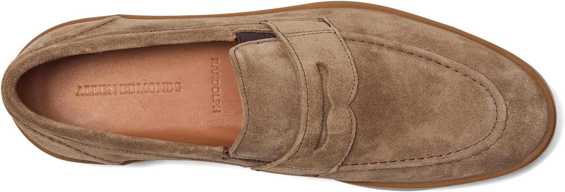 Лоферы Allen Edmonds Randolph 2.0 Slip-on Sneaker, цвет Light Brown Suede — фото 2