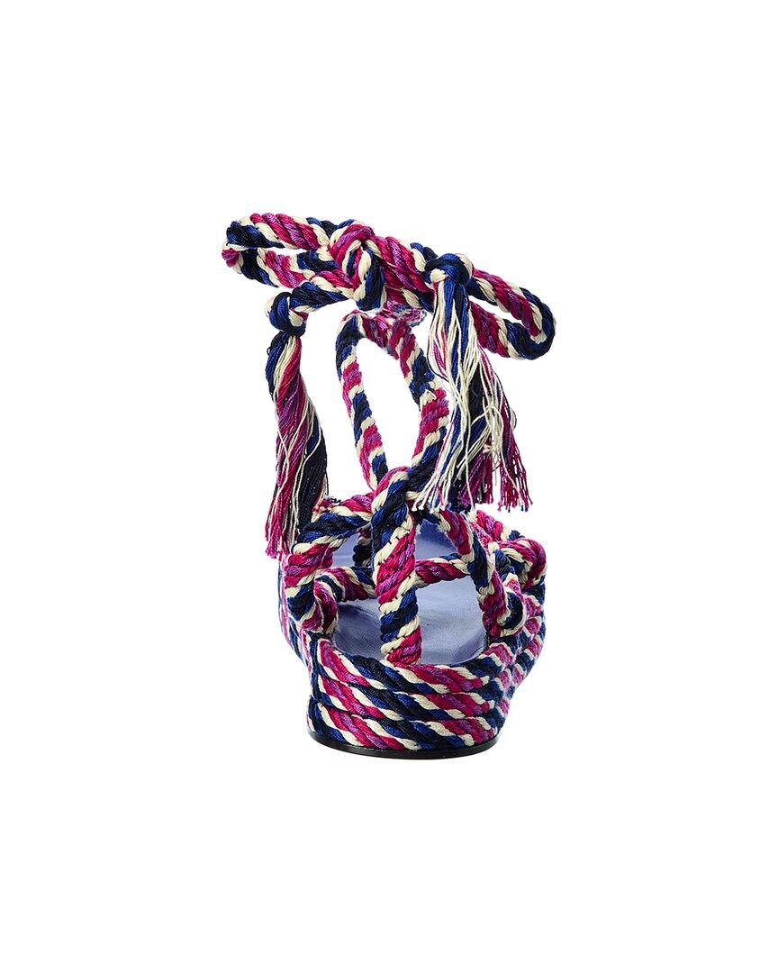 Сандалии Isabel Marant Erol Rope, розовый — фото 4