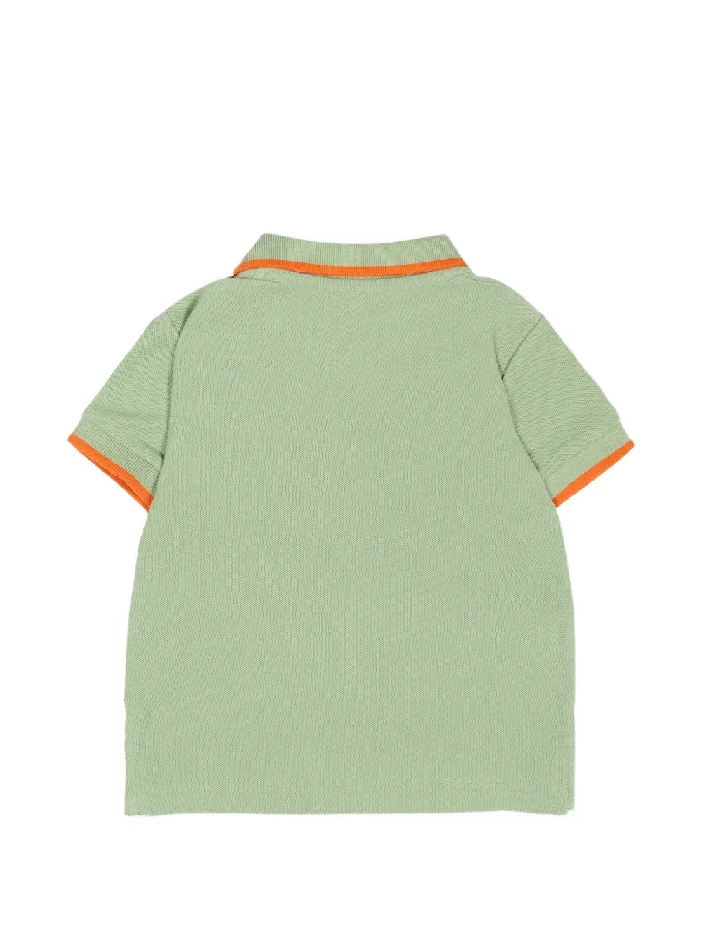Рубашка-поло с коротким рукавом Trussardi Junior, зеленый — фото 2