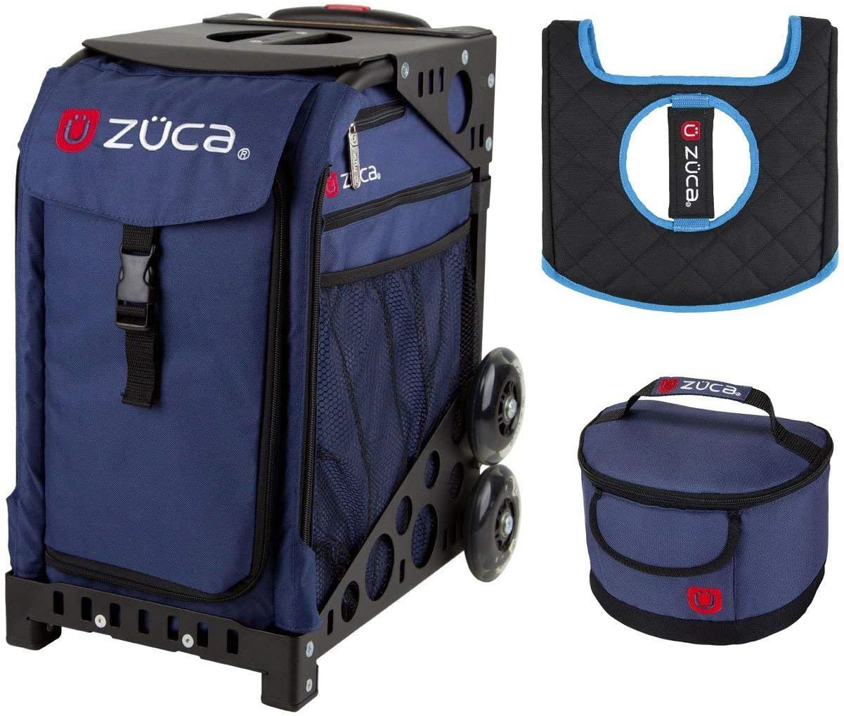 

Спортивная сумка ZUCA - Midnight с подарочным ланч-боксом и чехлом на сиденье (черная рамка), Черный, Спортивная сумка ZUCA - Midnight с подарочным ланч-боксом и чехлом на сиденье (черная рамка)