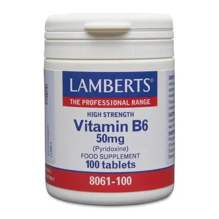 

Витамин B6 50 мг, Lamberts, Серый, Витамин B6 50 мг, Lamberts