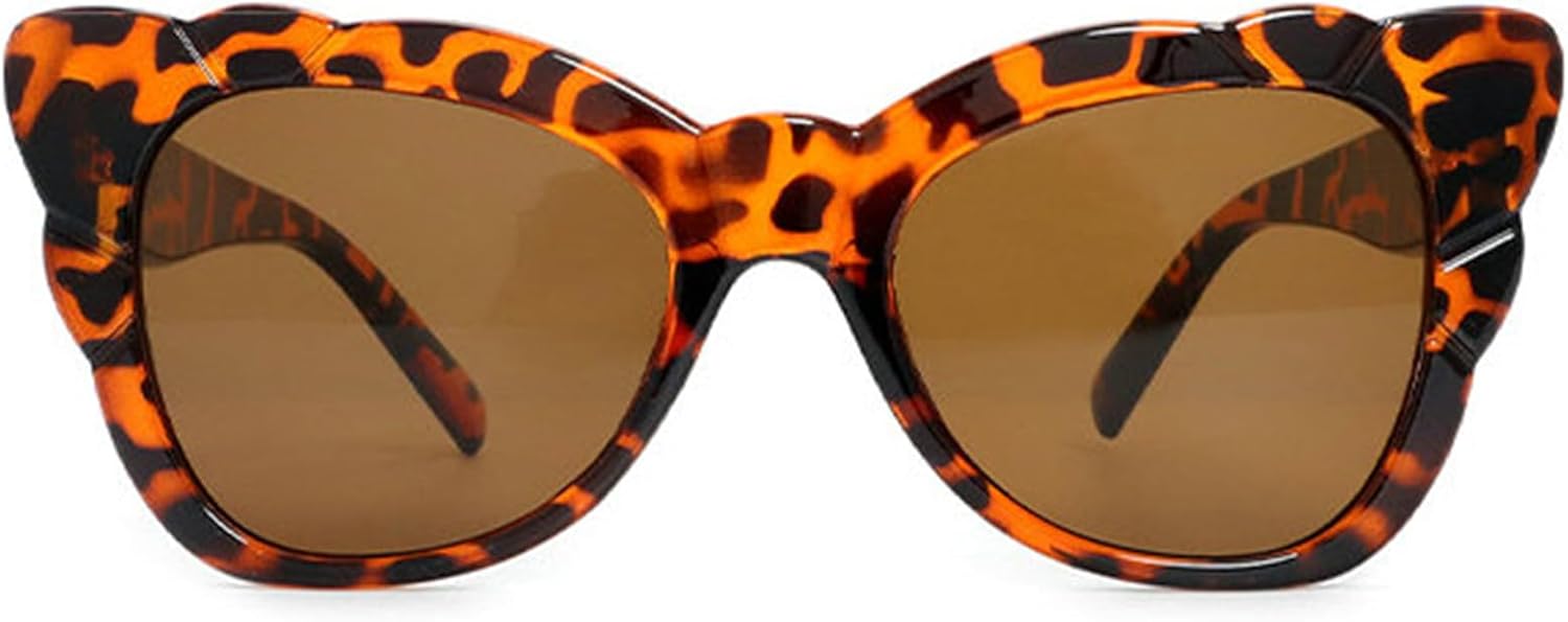 

Модные солнцезащитные очки COTIA в стиле «кошачий глаз» для женщин и мужчин, с милой оправой в виде бабочки, стильные летние очки для путешествий, защита от ультрафиолета UV400, Leopard