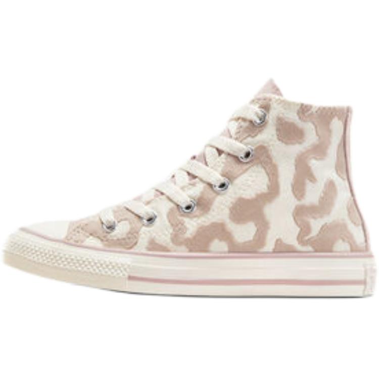 

Chuck Taylor All Star Высокие Детские Кроссовки из Холста Бежево-Розовые для Детей 3-7 лет Converse, Бежевый/Розовый