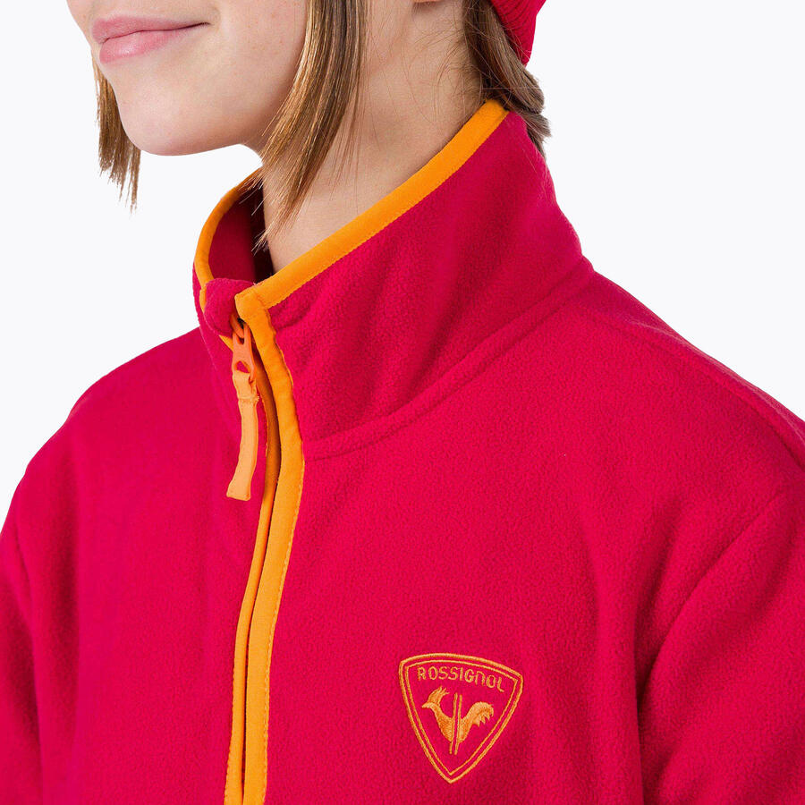 Детская толстовка Rossignol Jr Strawpile Fleece Fz — фото 4