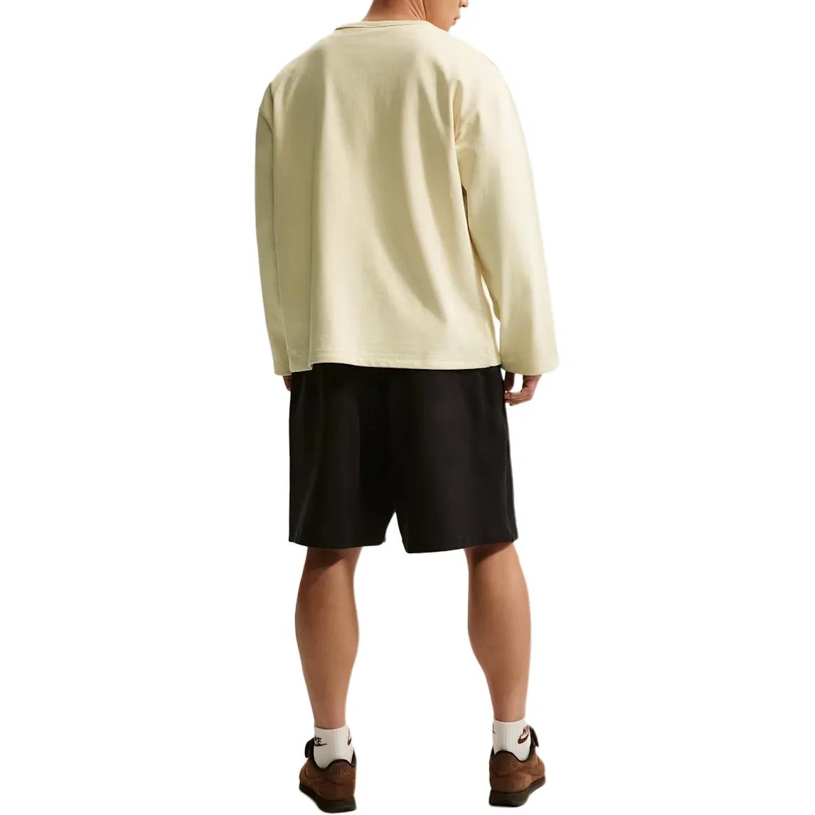 Шорты Life Men's Midweight Nike, Black/University Gold — фото 4