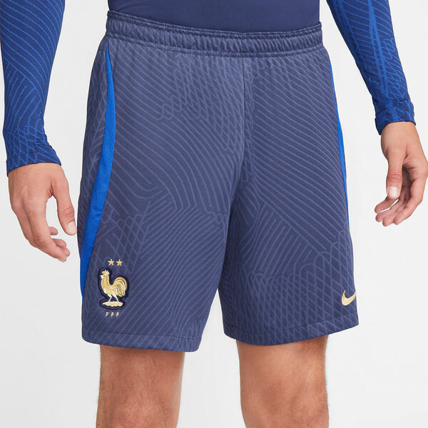 Шорты dri fit fff strike трикотажные футбольные шорты Nike, синий — фото 2