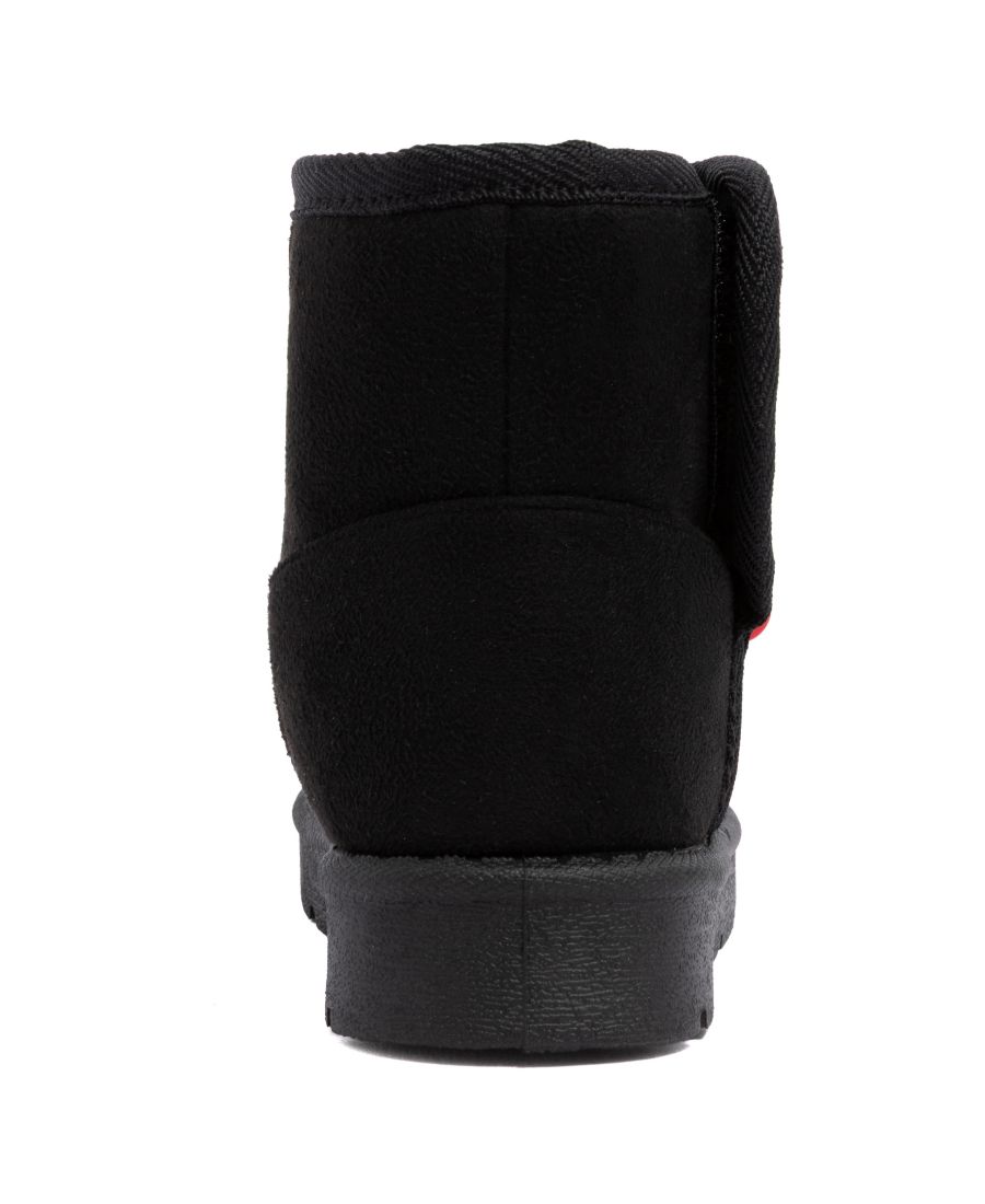 Детские зимние сапоги Somi для девочек 5T-10T Sugar, Black — фото 3