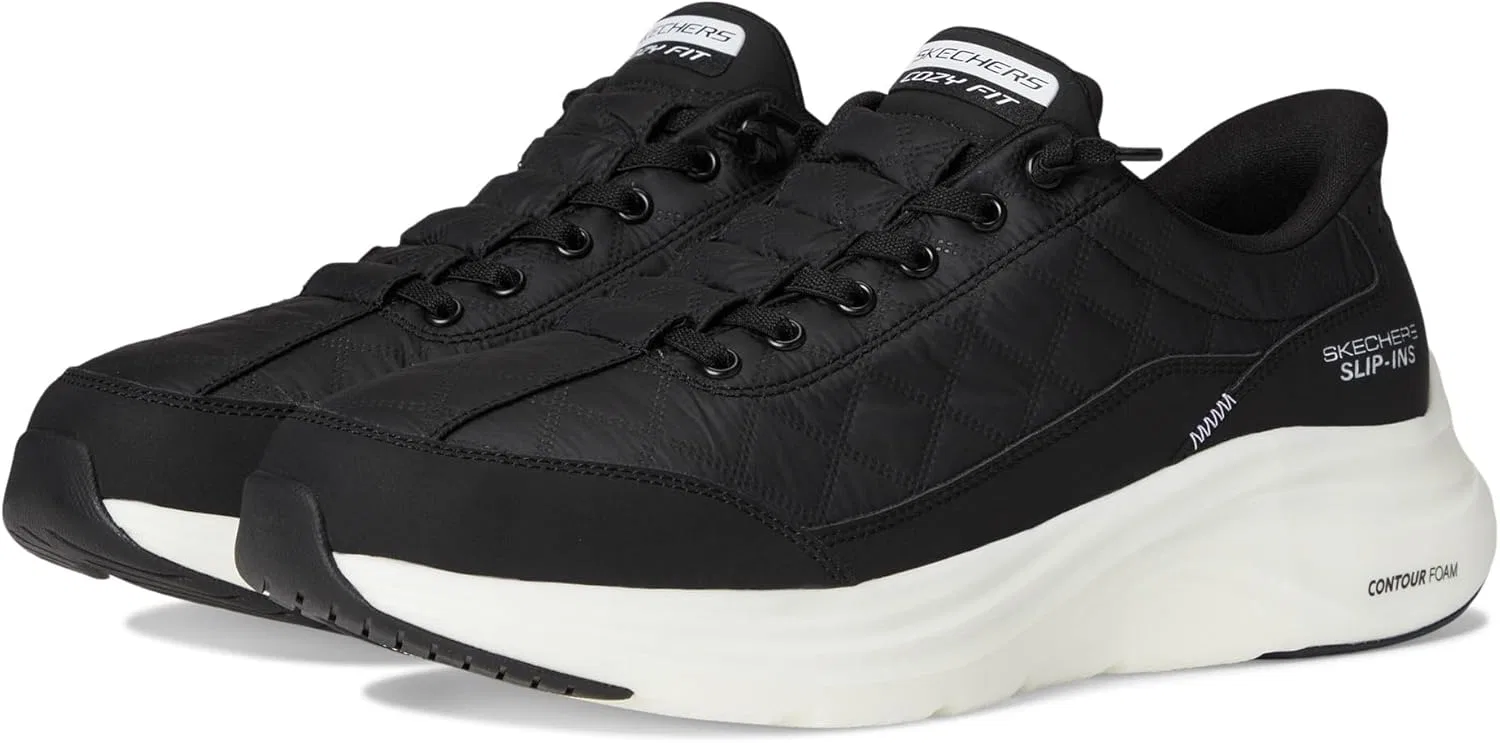 Мужские кроссовки Skechers 232619w, 2-Black White — фото 2
