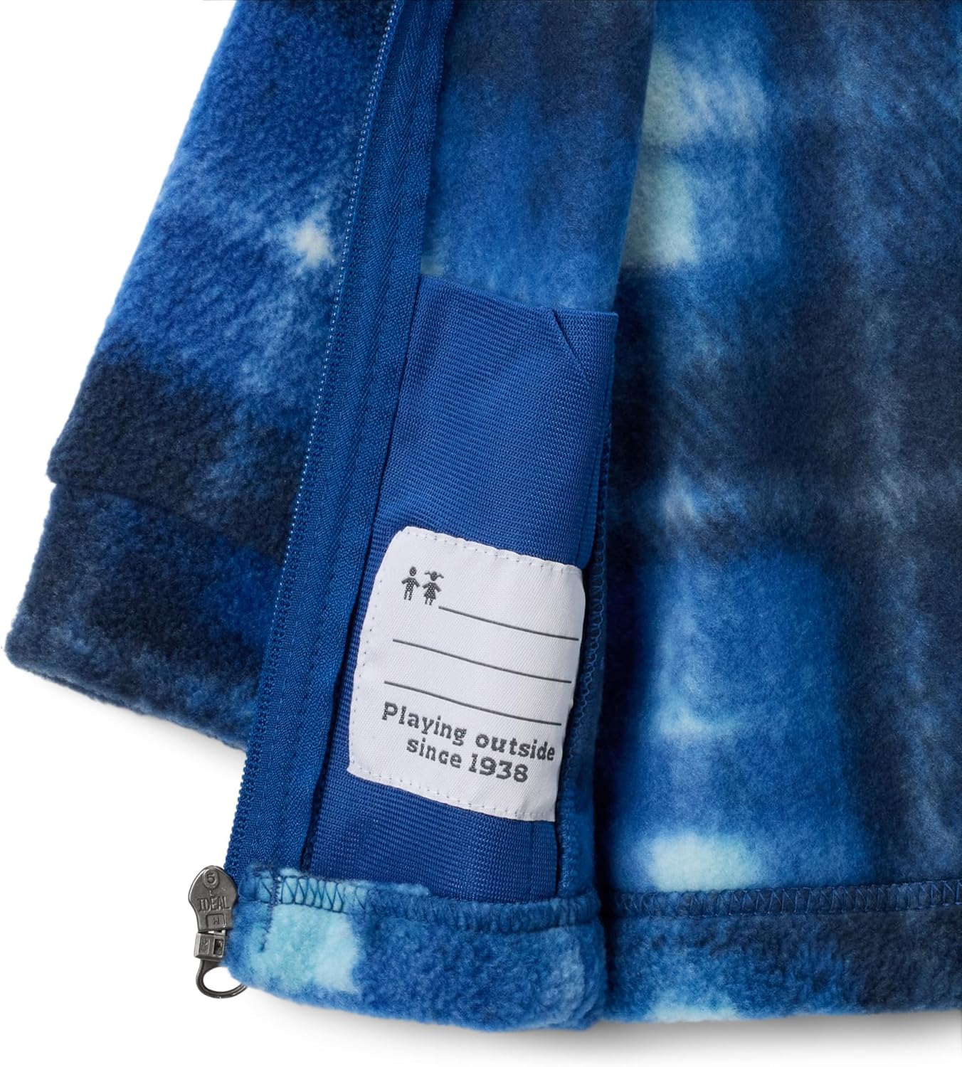 Columbia Unisex Baby Zing III Fleece, Mountain Blue Omblur Tonal — фото 3