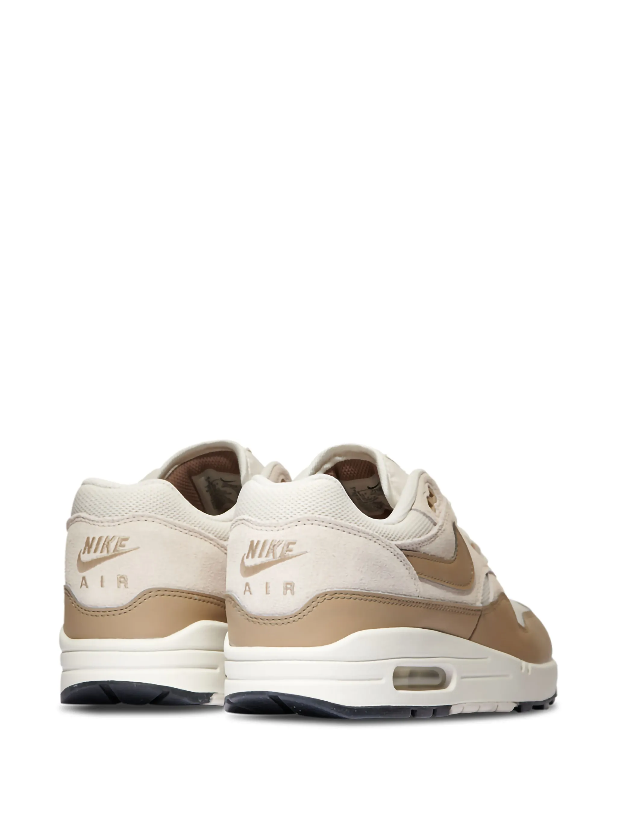 Кроссовки Air Max 1 Essential Phantom/Light Orewood Brown/Black/Khaki Nike, белый — фото 2