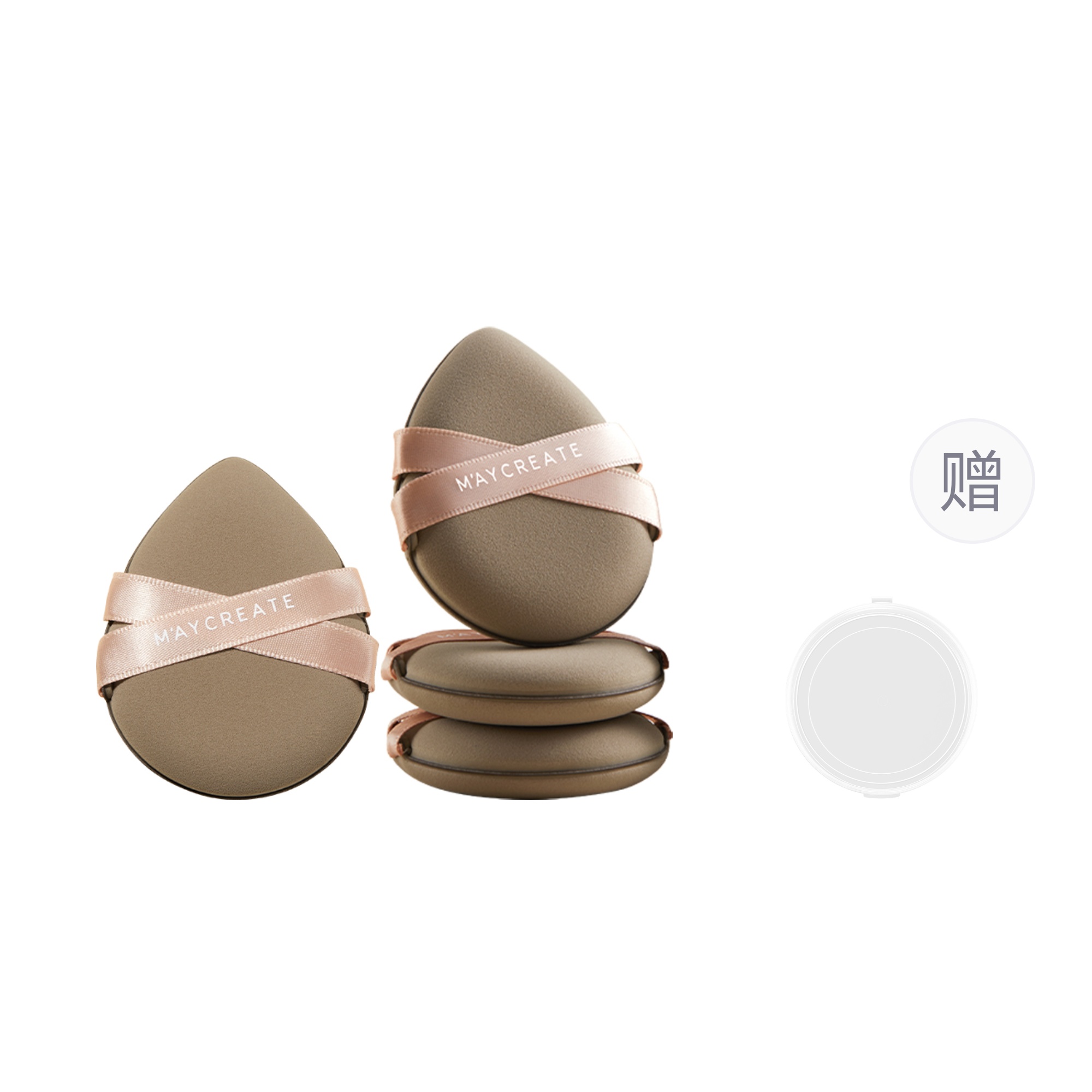 

Double Bandage Powder Puff Base Setting Non-Powder Absorption Easy Application Soft Skin M'AYCREATE
