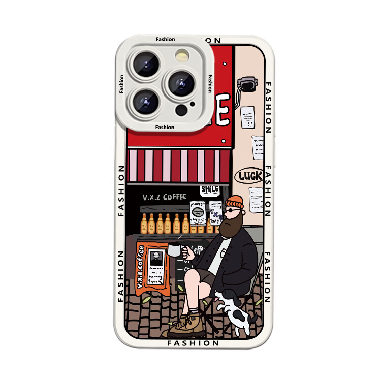 

Гены будущего Чехол для телефона Future Genes, Phantom Caramel 583505BYL White Background Coffee Beard
