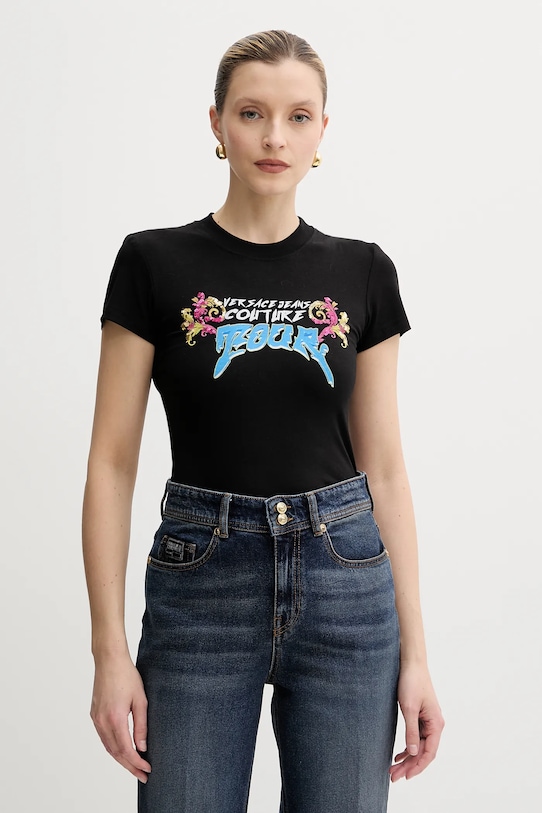 

Футболка Versace Jeans Couture, черный