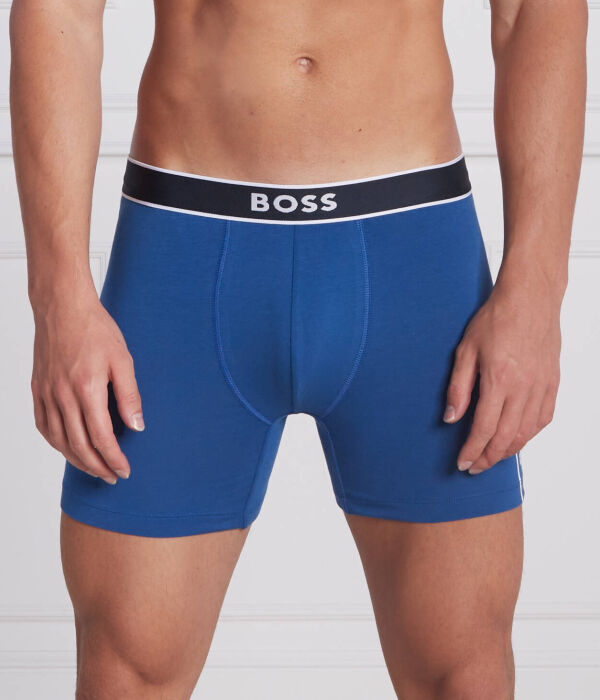 

Боксеры мужские Boss с логотипом, синий