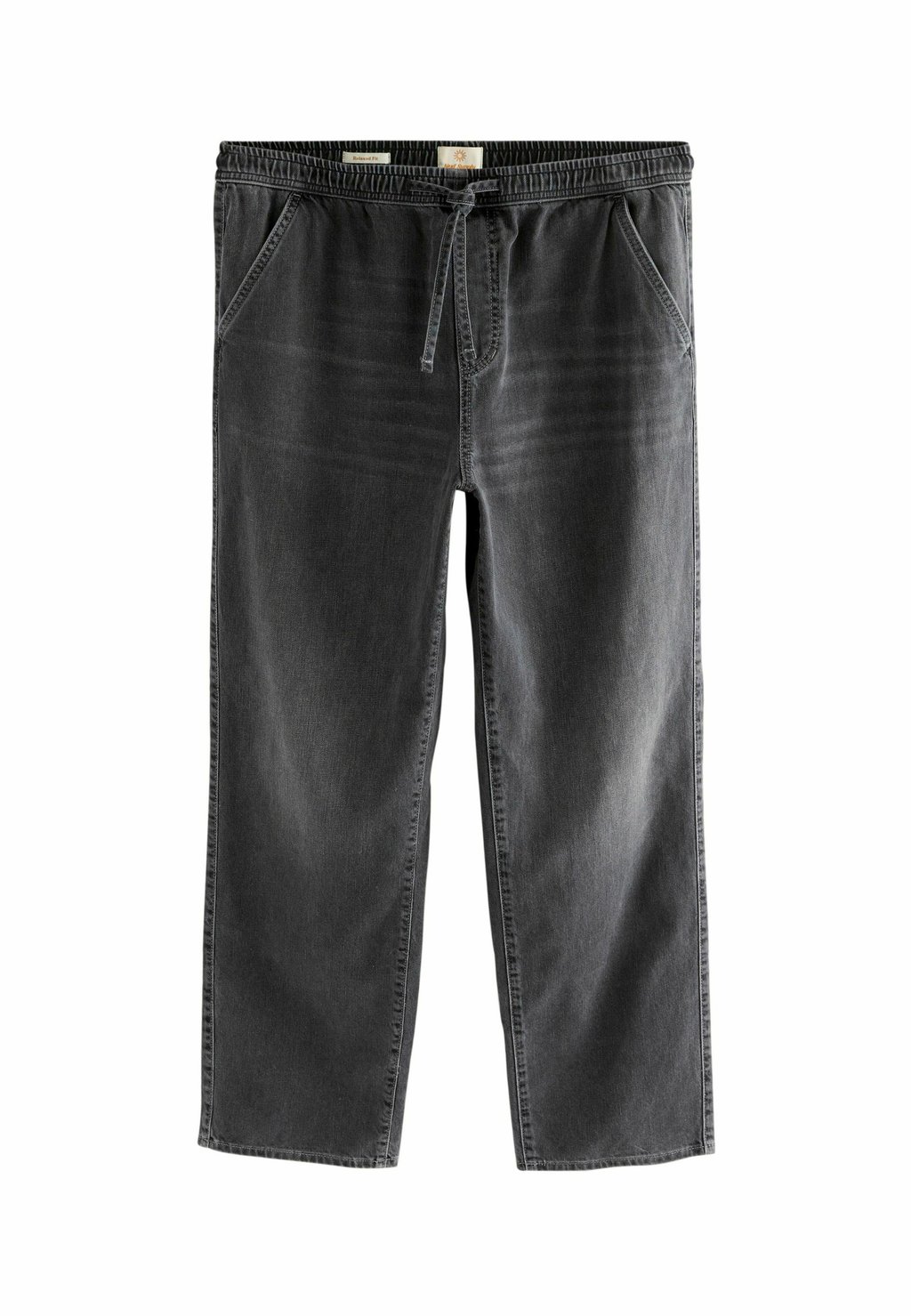 

Джинсы прямого кроя ELASTICATED WAIST Next, черный