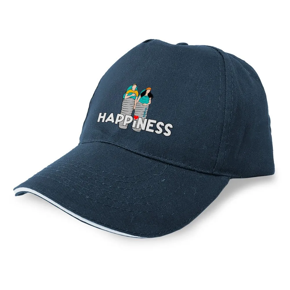 

Бейсболка Kruskis Happiness, синий