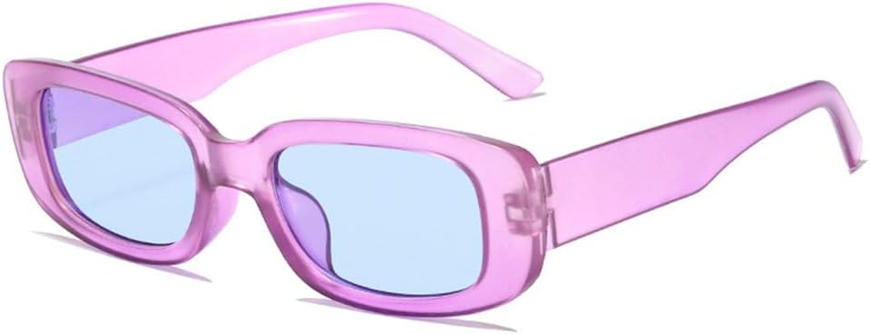 

Ретро-солнцезащитные очки небольшого размера для мужчин и женщин, модные, стильные, винтажные, в популярной прямоугольной оправе, с защитой от УФ-излучения HHZZYVY, C9